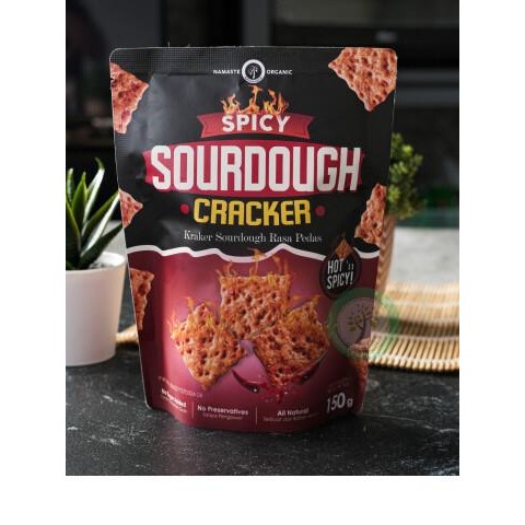 

JTTOP" SOURDOUGH CRACKER - SPICY 150GR
