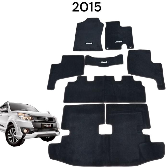 Rush 2015 Karpet Mobil Bludru Fullset