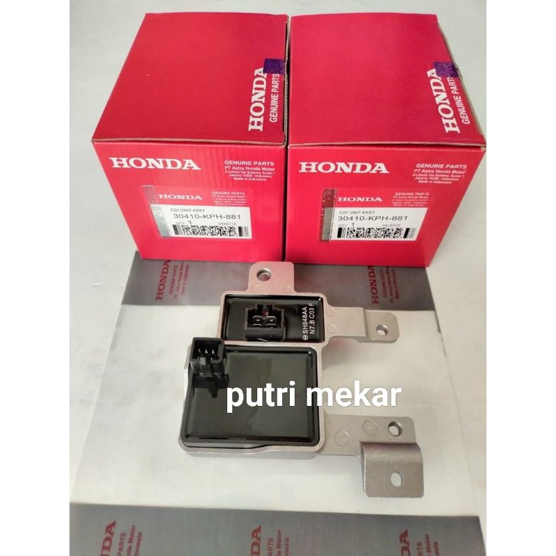 CDI UNIT ONLY ( KPH) HONDA ORIGINAL SUPRA X 125 KARISMA LAMA OLD