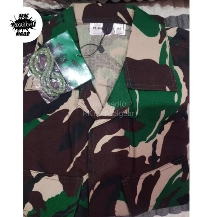 Baju Pdl Pt. Arrnick Jatah Original Pembagian Terbaru Tni Ad Au Al