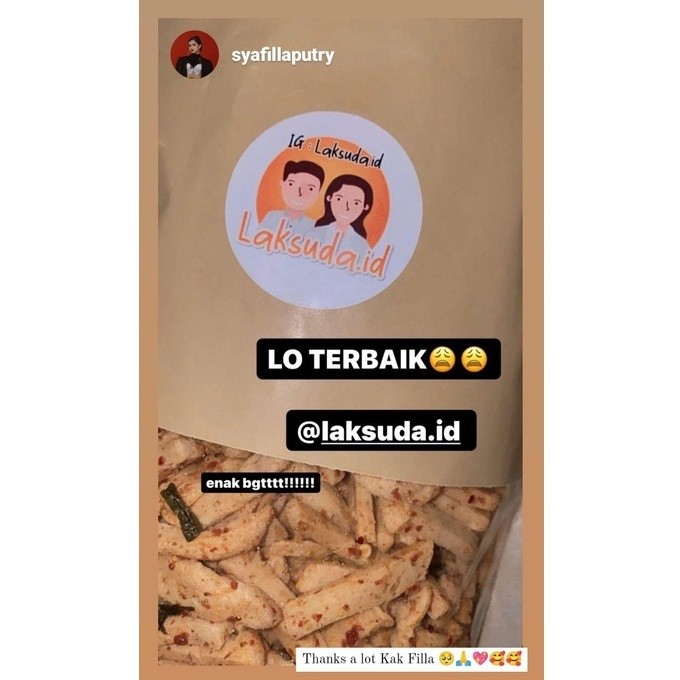 

Omahjajanan Basreng Stik Daun Jeruk Enak Gurih Kriuk Pedas Halal Kemasan 100Gr