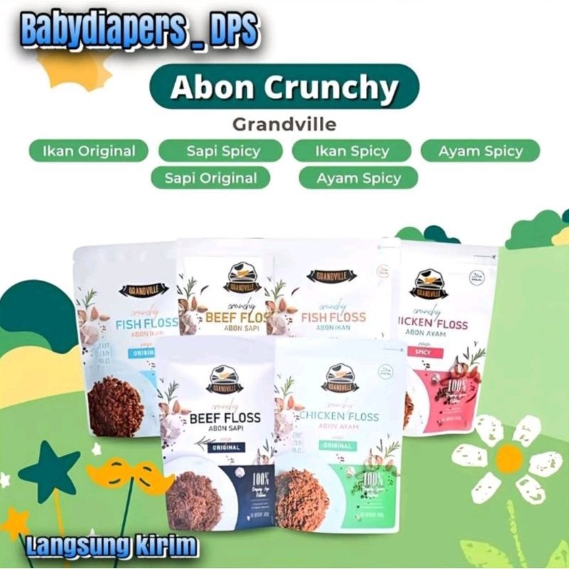 

Restokobar Grandville Abon Cipung Ginal Spicy Ikan Ayam Sapi Halal Non Msg
