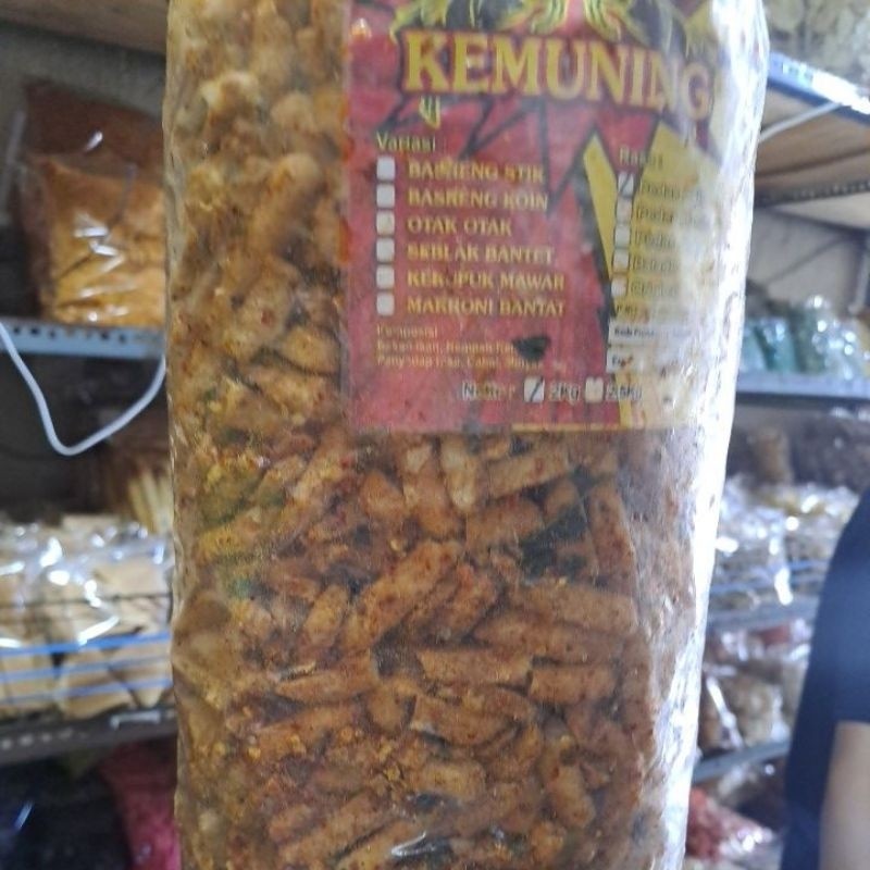 

Restokobar Basreng Pedas Asin Daun Jeruk 2Kg