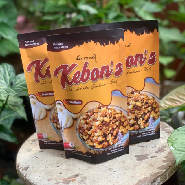 

Omahjajanan Kacang KebonS Bali Pedas Serondeng 175Gram