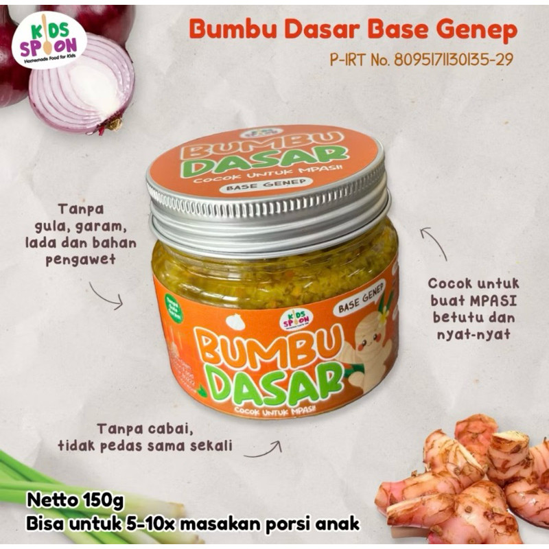 

Restokobar Bumbu Dasar Base Genep Kids Spoon