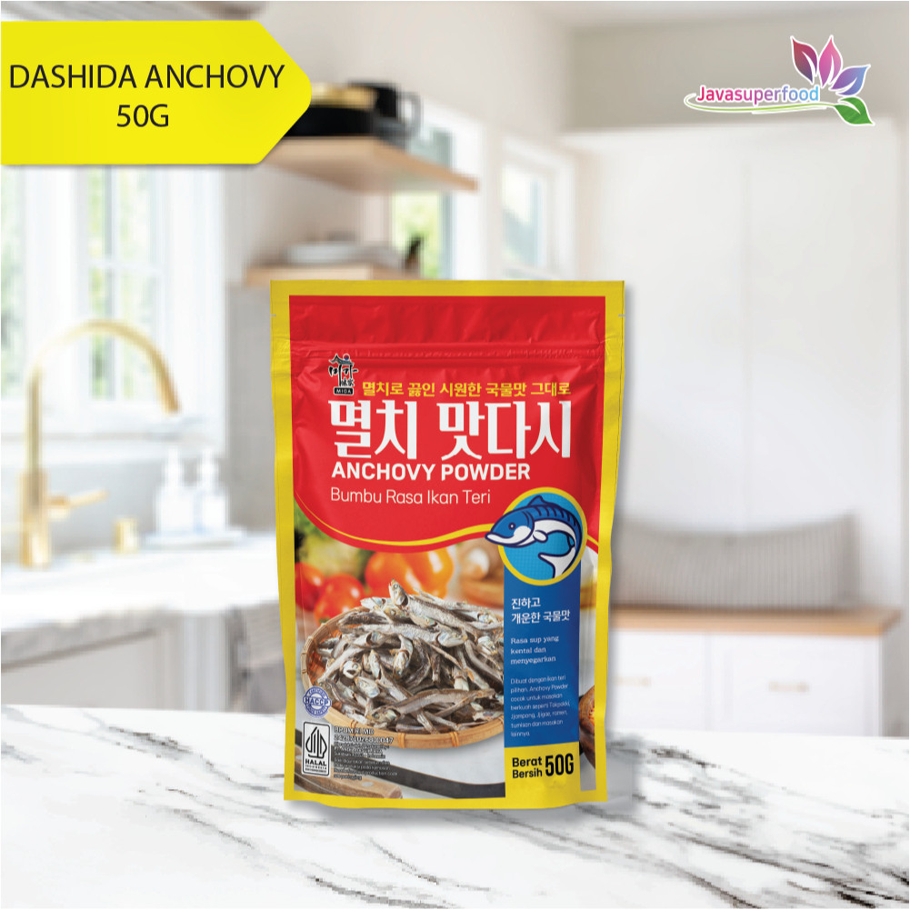 

Restokobar [Halal] Dashida Anchovy Powder Bumbu Rasa Ikan Teri (50G/100G) / Soup Stock Anchovy