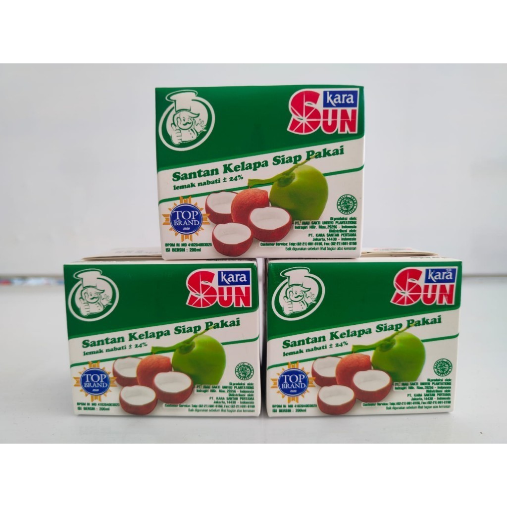 

Restokobar Sun Kara Santan 200Ml