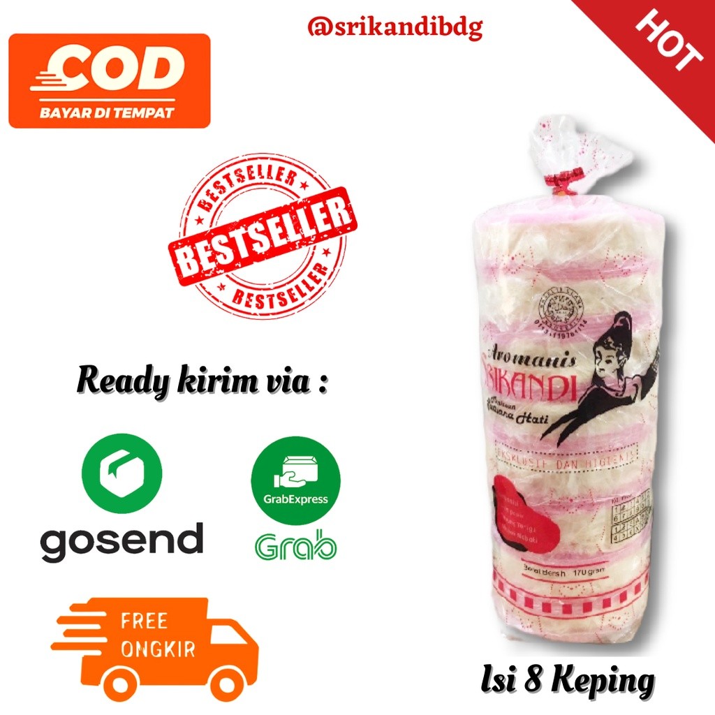 

Restokobar Aromanis Rambut Nenek Srikandi Isi 8 Manis, Lembut, Renyah