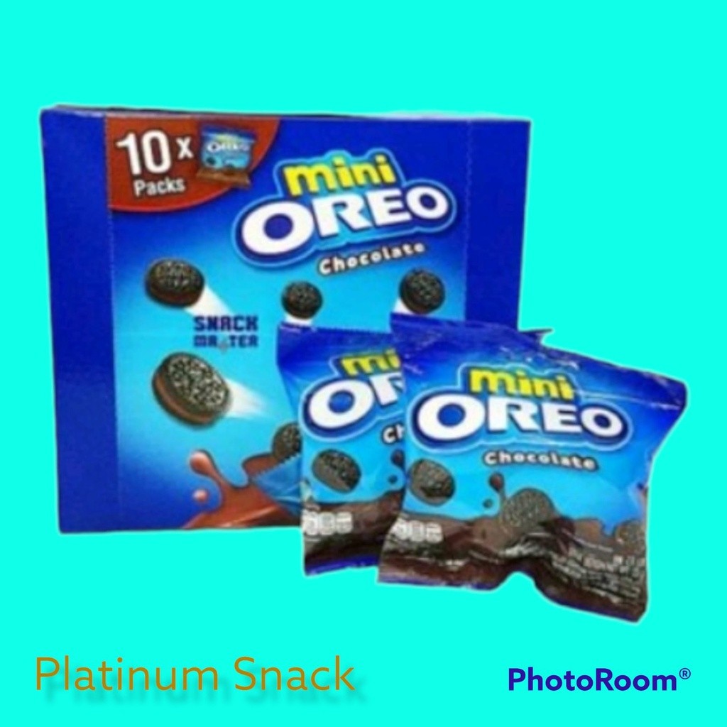 

Eumsig Mini Oreo Original, Chocolate, Strawberry 204G (10 Packs X 20.4G)