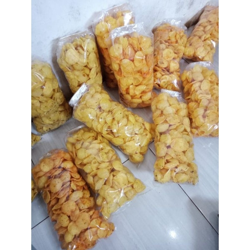 

Eumsig Snack Cemilan Comring Singkong Pedas Gurih Renyah 500 Gr