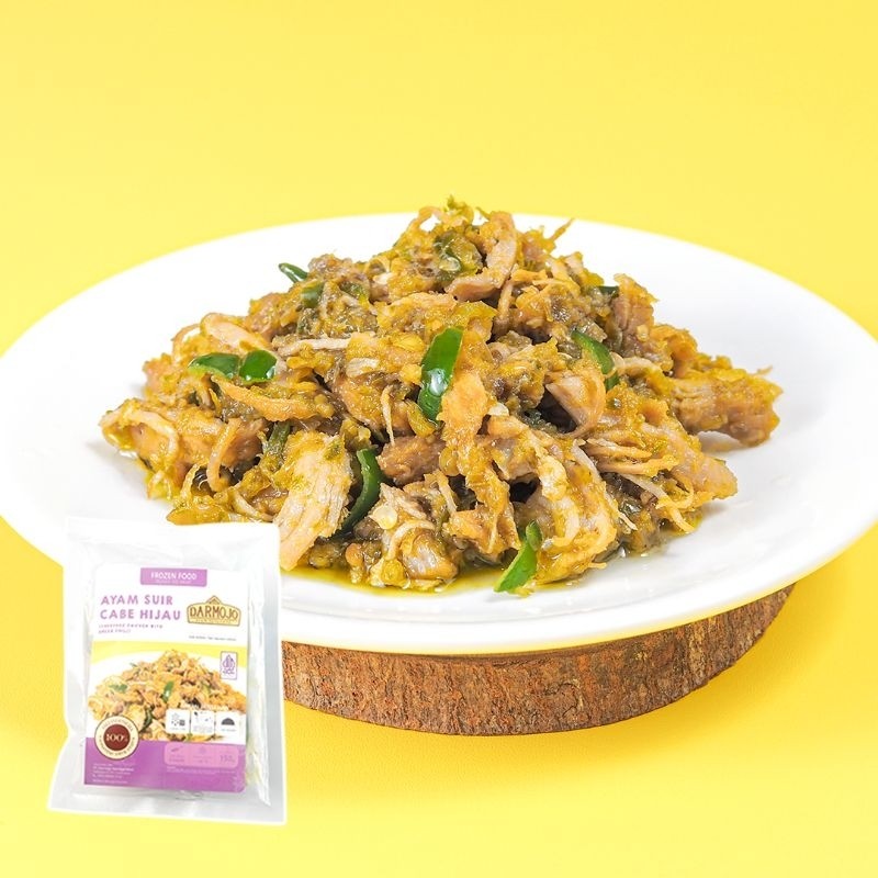 

Sega Tungtung Ayam Suir Cabe Hijau - Sambal Ijo - Makanan Siap Saji - Darmojo Ayam Panggang