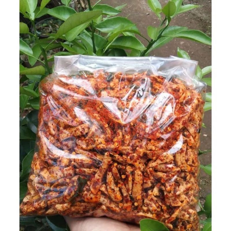 

Eumsig Basreng Pedas Daun Jeruk Isi 500Gram