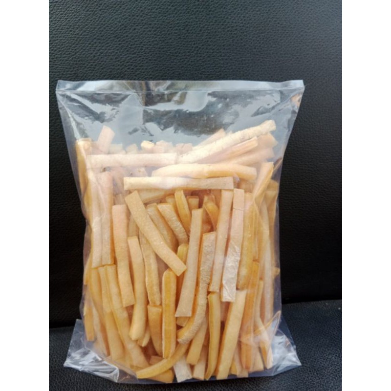 

Sega Tungtung Krecek Rambak Kulit Sapi/Krupuk Kulit Sapi 500 Gram Varian Mie. Dijamin Mekar Maksimal