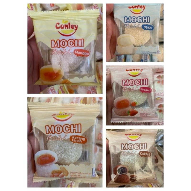 

Eumsig Kemasan Conley Mochi Kemasan 60+2 Pcs Ada 6 Varian Rasa Stok