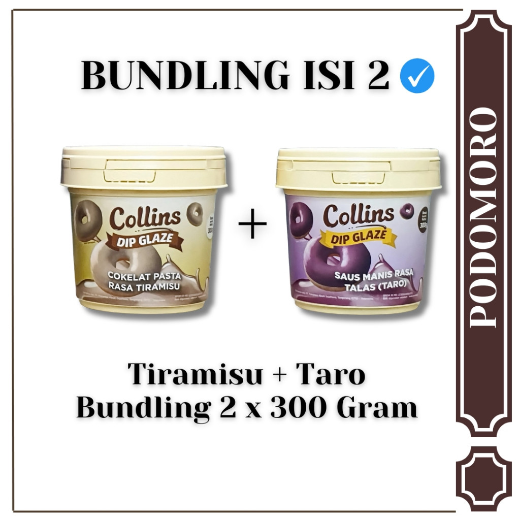 

Sega Tungtung Paket Bundling Isi 2 Selai Collins Dip Glaze 300 Gr All Varian