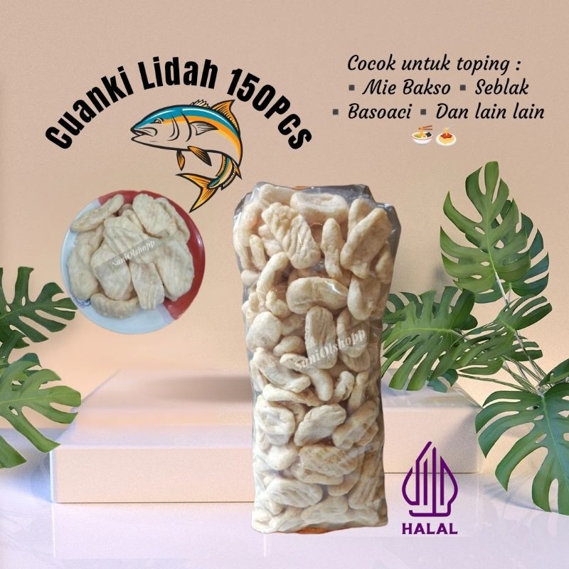 

Eumsig Cuanki Lidah Isi 150Pcs Gurih Lezat Dan Renyah Cocok Untuk Tambahan Mie Bakso Seblak Free