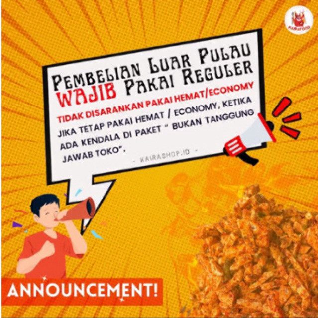 

Sega Tungtung Cireng Isi 10 Pcs Jando Pedes Ayam Suwir Pedas Keju Usus Pedas