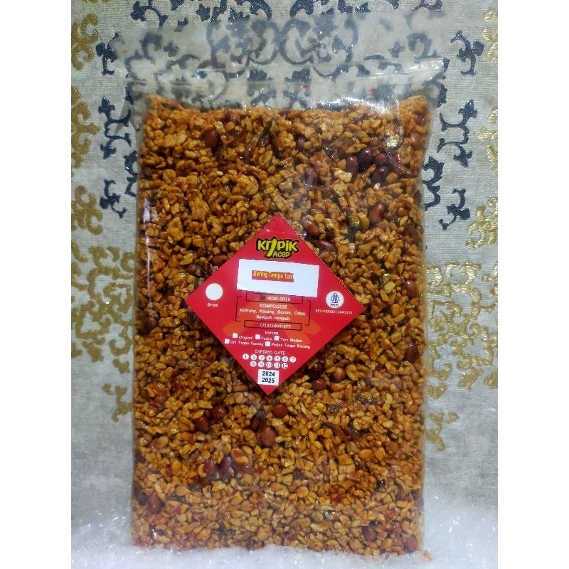 

Sega Tungtung Kering Tempe Teri 1Kg-500 Grm