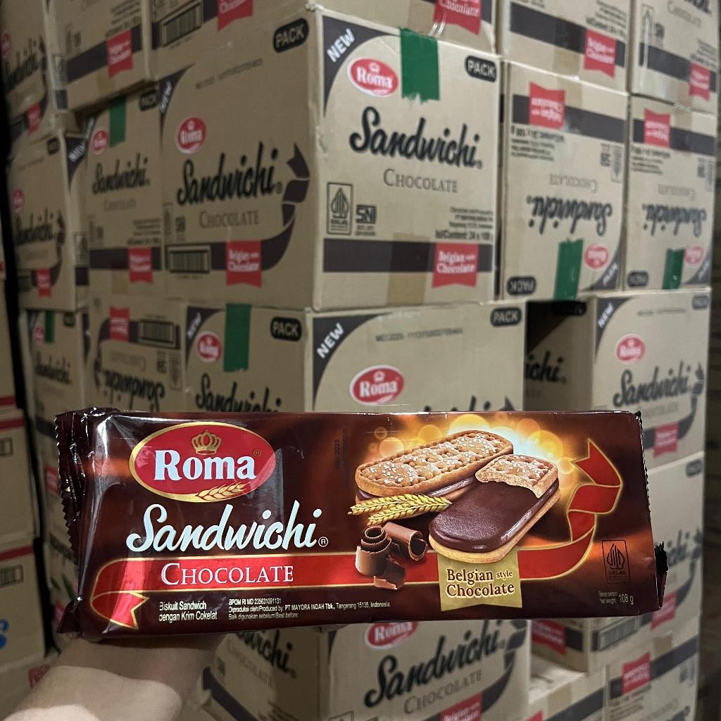 

Eumsig Roma Sandwich 108 Gram 1 Dus Isi 24 Pcs