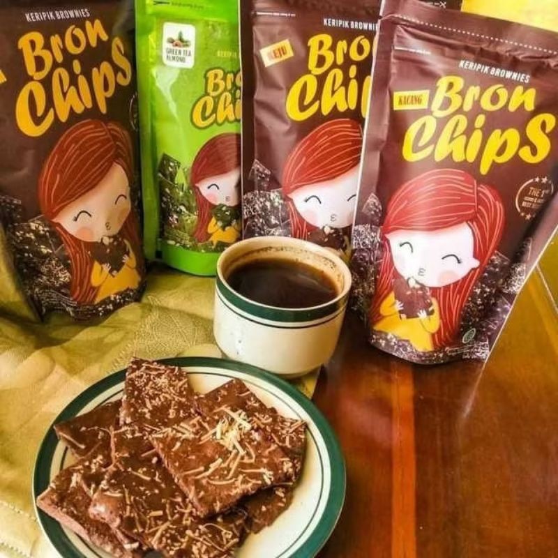

Sega Tungtung Bronchips Keripik Brownies Keripik Bronchips Greentea