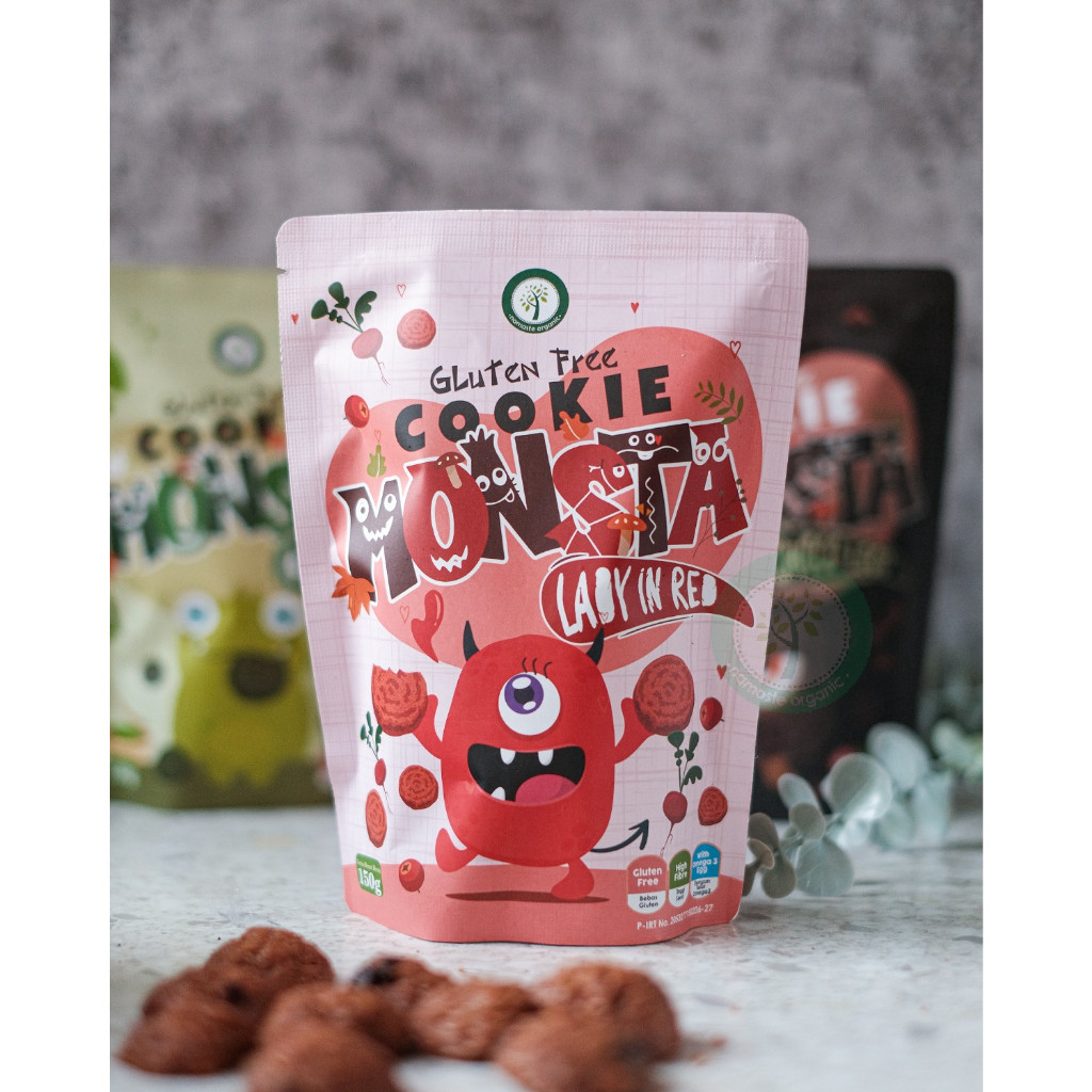 

Eumsig Gluten Free Cookie Monsta - Lady In Red 150Gr