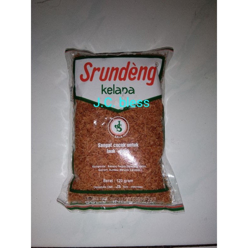 

Sega Tungtung Srundeng Kelapa Merk Js Solo