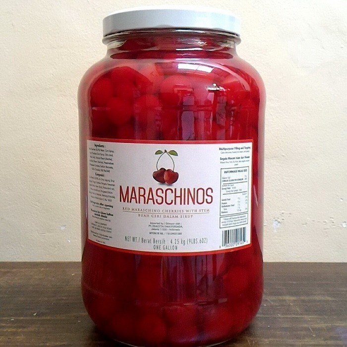 

Sega Tungtung Cherry Merah Tangkai Ecer Isi 10