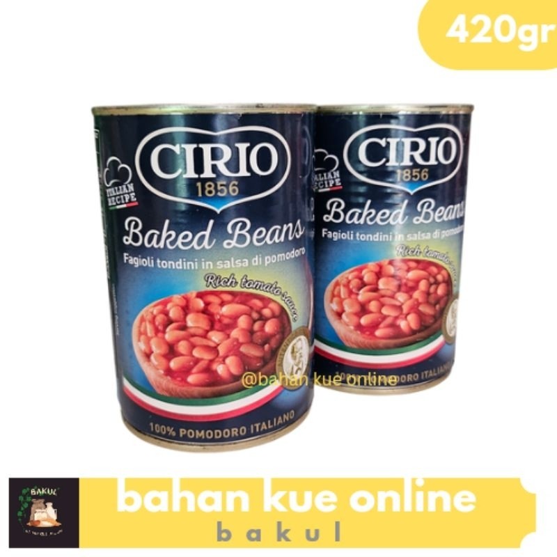 

Sega Tungtung Cirio Baked Beans 420Gr