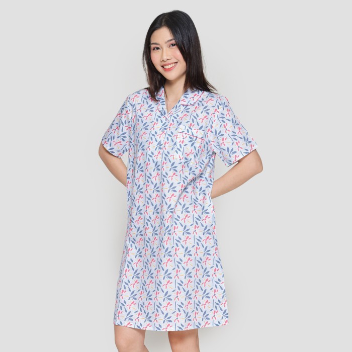 St. Yves Flower Print Daster Wanita 121811808