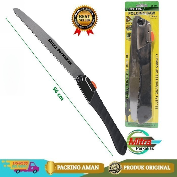 Terbaru Gergaji Kayu Lipat Mini Sellery Gergaji Portabel Pohon Taman Kebun