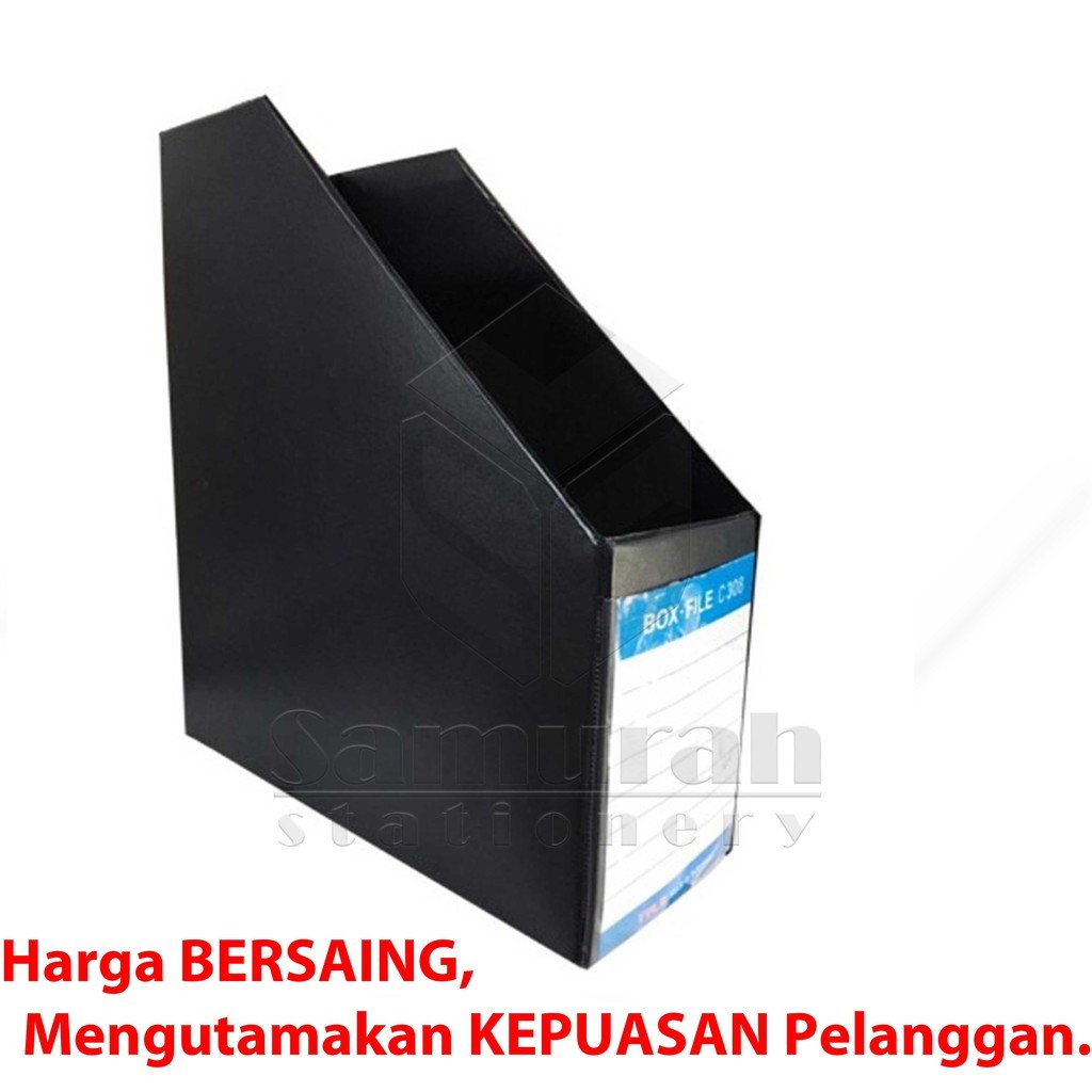 

BOX FILE LIPAT TYLO C-308 JUMBO KARTON LAPIS PVC / RAK STAND C 308 LEBAR 10,5 CM WARNA HITAM - BIRU