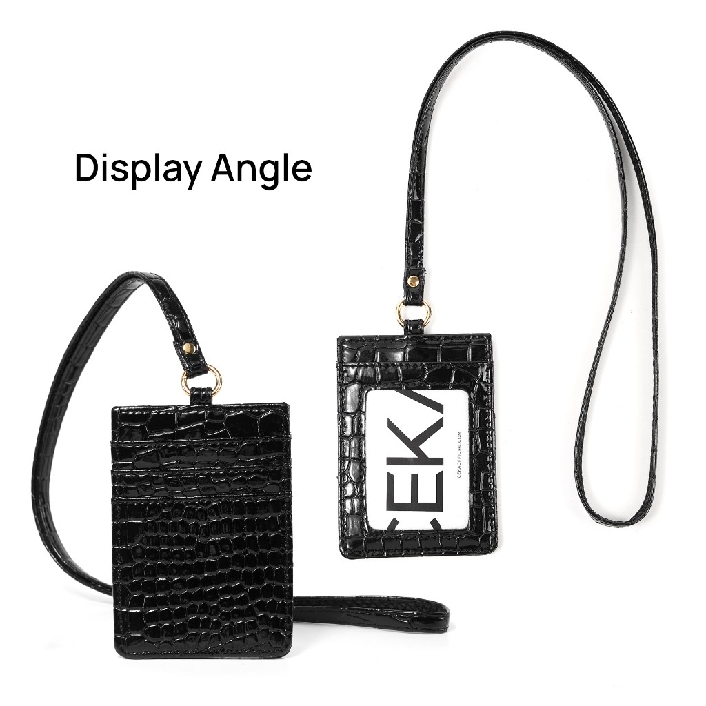 

[NEW] CEKA LANYARD FIORA CARD HOLDER ID NAME TAG KARTU TANDA PENGENAL
