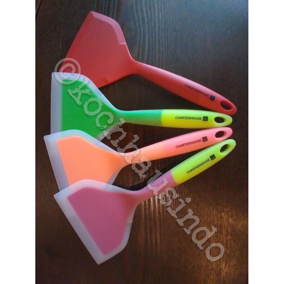 

Charterhouse Spatula Scrapper Silicone With Handle Aneka Warna