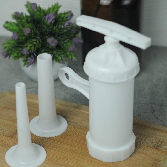 

Stuffer Manual Daging Sausage Maker Alat Corong Tempat Kulit Sosis