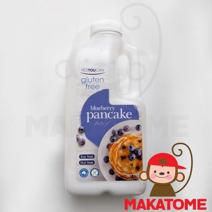 

Terlaris Yes You Can Blueberry Pancake Gluten Free 175 G Yesyoucan 175G Premix