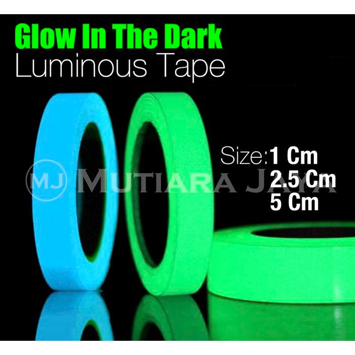 

Lakban Glow In The Dark Tape Selotip Fosfor Luminous Sticker Stiker