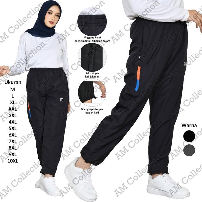 PREMIUM Celana Training OlahragaParasut Wanita Premium / Celana Joger Running