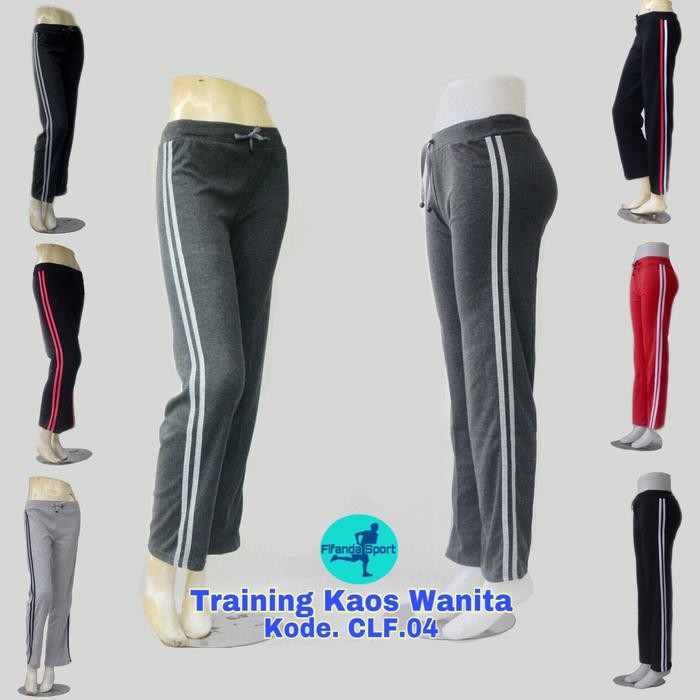 PREMIUM Celana training kaos wanita