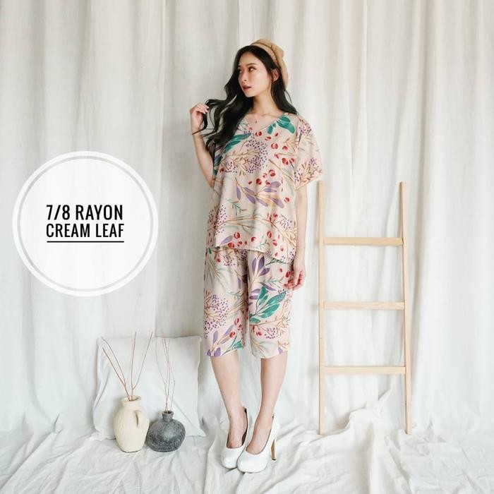 PREMIUM BAJU TIDUR WANITA/ PIYAMA DEWASA CELANA 7/8 ALLSIZE & JUMBO IMPORT