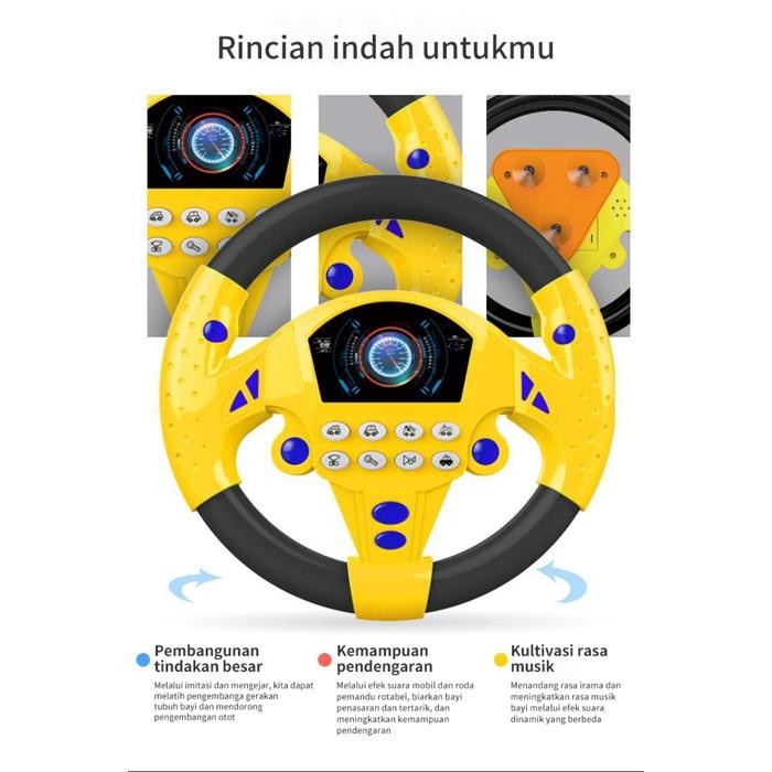 Terlaris Mainan Anak Setir Mobil / Mainan Stir Mobil Anak / Mainan Setir Mobil Anak / Mainan Setir