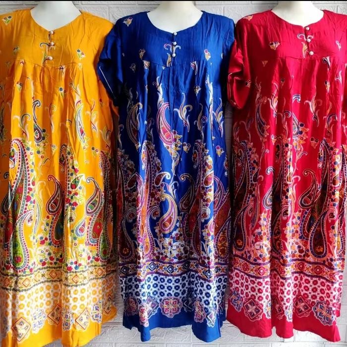 PREMIUM Daster Hengky Kancing Mutiara LD 140 Daster hengky jumbo #Kb desi