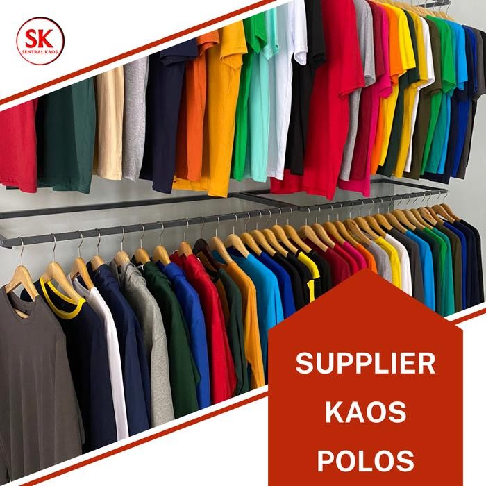 PREMIUM Kaos polos 24s Jumbo XXXL pendek