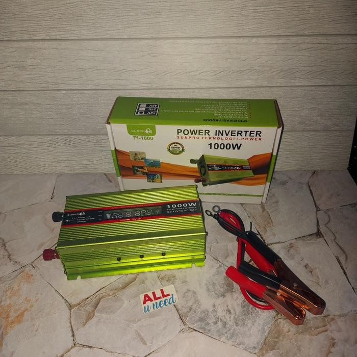 POWER INVERTER SUNPRO 1000 WATT - POWER INVERTER PI-10 SUNPRO 1.000 W