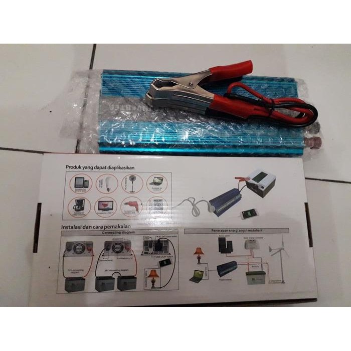 VISERO SOLAR POWER INVERTER LED 1000 WATT