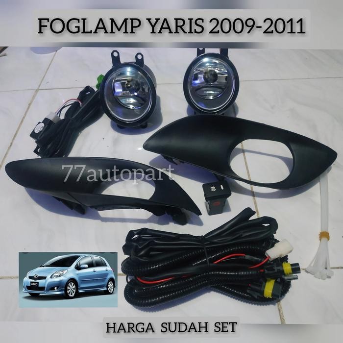 PREMIUM Lampu kabut foglamp yaris 2009 2010 2011