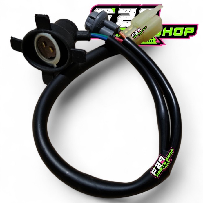 PREMIUM Kabel Fitting Lampu Depan + Sen Fino 125 Fi Soket Fiting Lampu Depan Set Sein Assy Yamaha