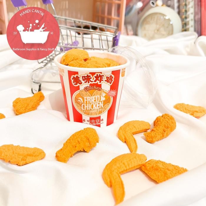 

Penghapus Bucket Ayam Goreng Alat Tulis Sekolah Anak Lucu Stationery