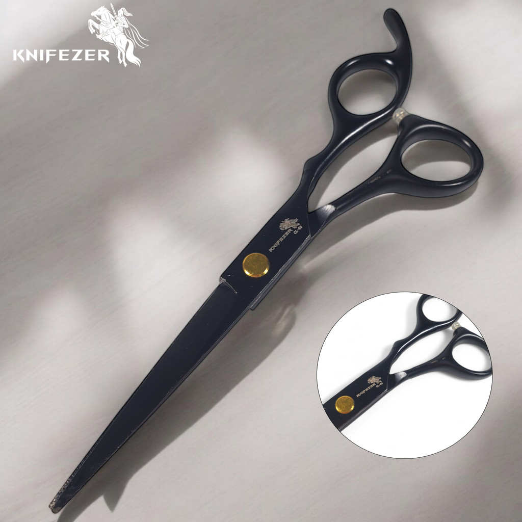 

Nanno Toserba KNIFEZER Gunting Rambut Lurus Teflon Coating Stainless Steel 4Cr13 - CL-60