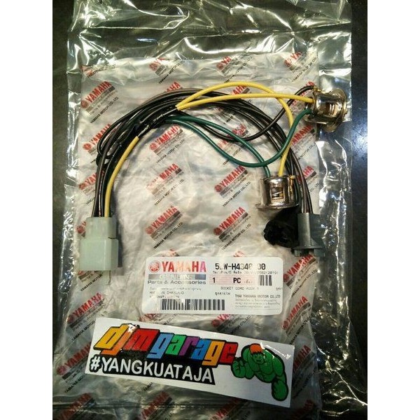 PREMIUM soket lampu depan nouvo lele original fitting lampu depan nouvo lele