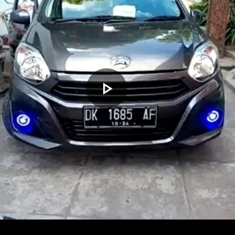 PREMIUM foglamp LED mobil daihatsu ayla angel eyes